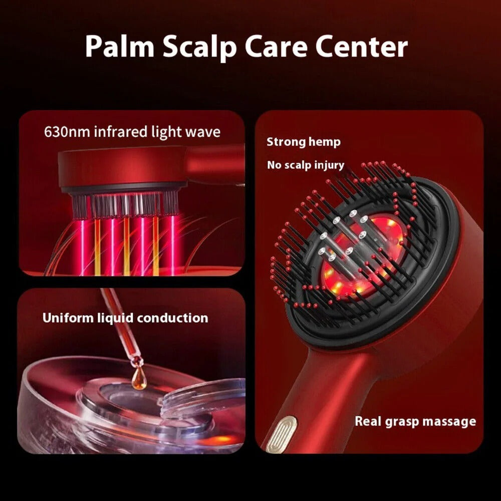 Infrared Scalp Massager & Hair Therapy Brush